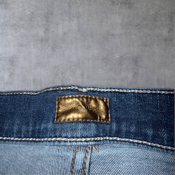 As Seen on Miranda Kerr MOTHER The Stunner Ankle Fray Jeans Women's Size 31 - Picture 9 of 16